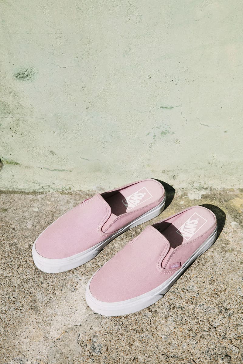 반스 뮬 컬렉션 2018 vans mule collection old skool classic slip on