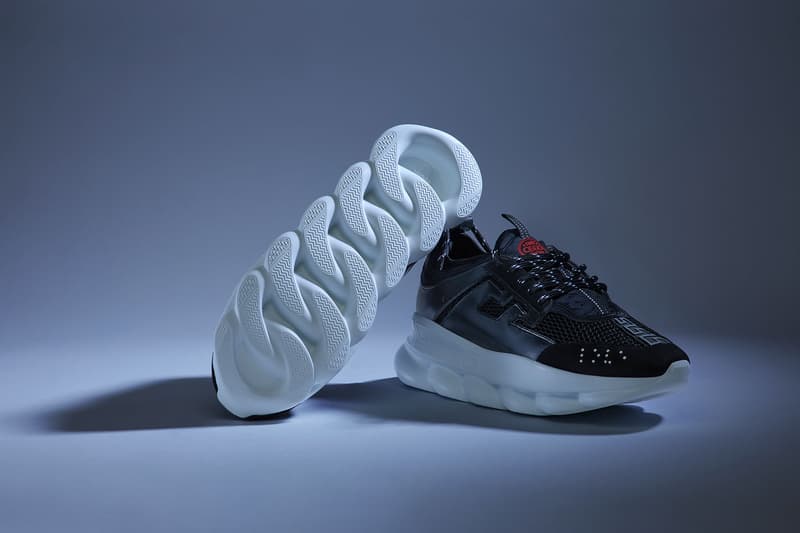 베르사체 체인 리액션 스니커 2018 versace chain reaction sneakers release date goat