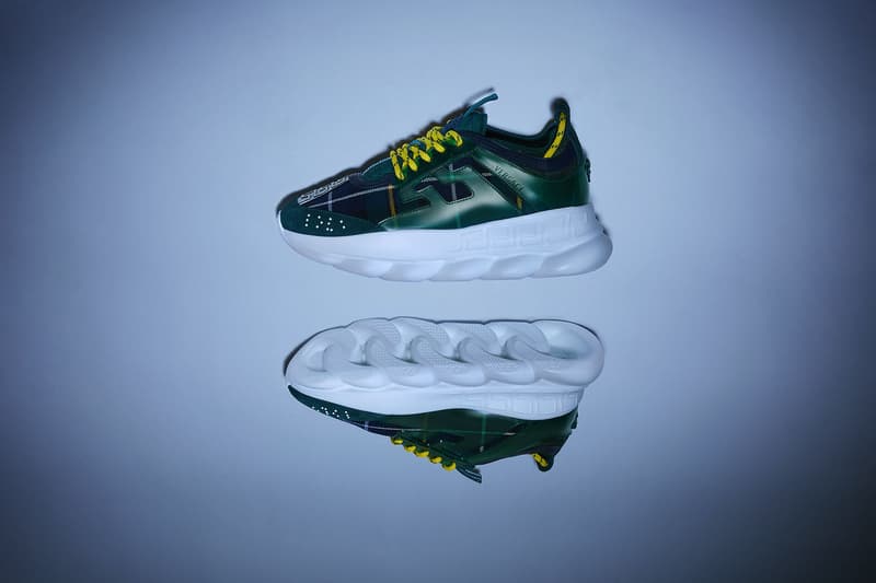 베르사체 체인 리액션 스니커 2018 versace chain reaction sneakers release date goat