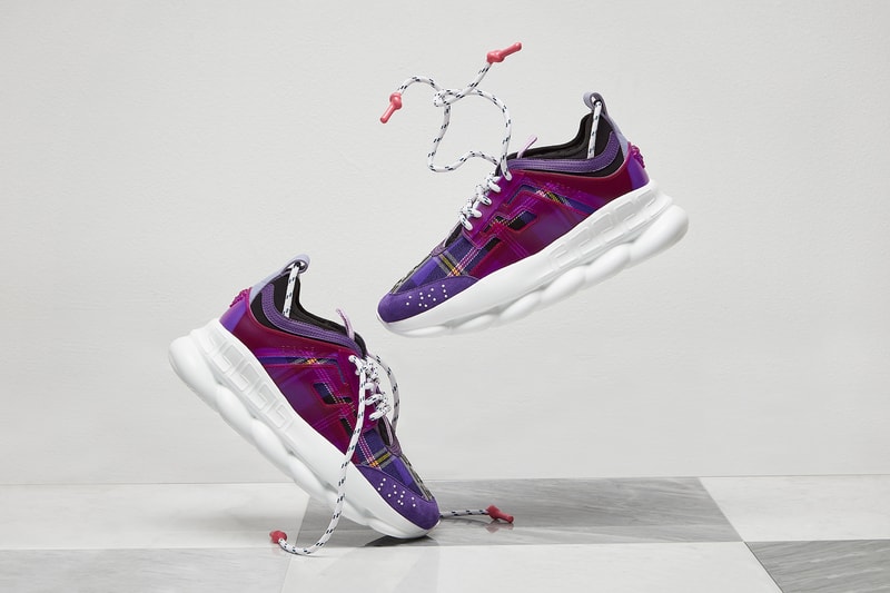 베르사체 체인 리액션 스니커 2018 versace chain reaction sneakers release date goat