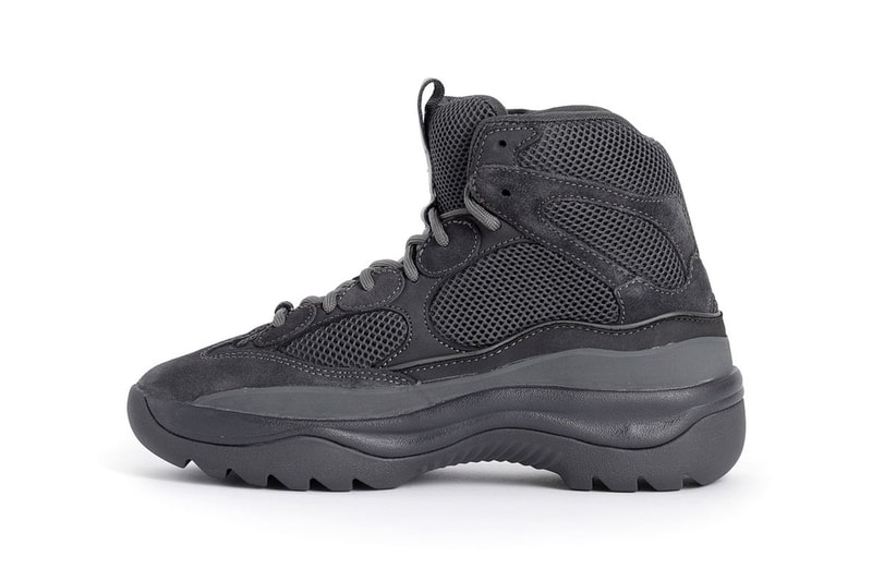 이지 시즌 6 사막쥐 부츠 '그라파이트 스웨이드' 2018 yeezy season desert rat boots graphite suede