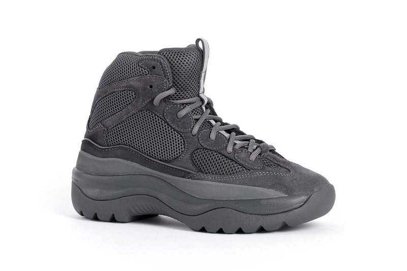 이지 시즌 6 사막쥐 부츠 '그라파이트 스웨이드' 2018 yeezy season desert rat boots graphite suede