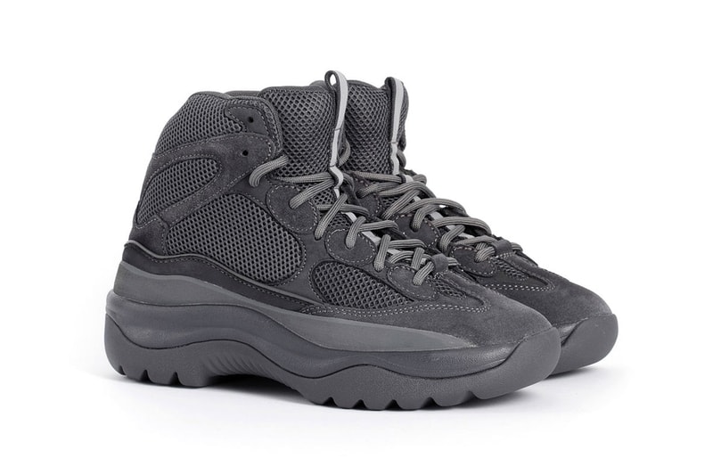 이지 시즌 6 사막쥐 부츠 '그라파이트 스웨이드' 2018 yeezy season desert rat boots graphite suede