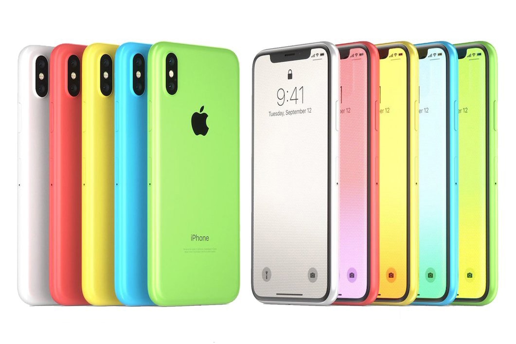 새 아이폰 추정 디자인 유출 아이폰 XC 2018 apple new iphone design leaks rumor iphonexc