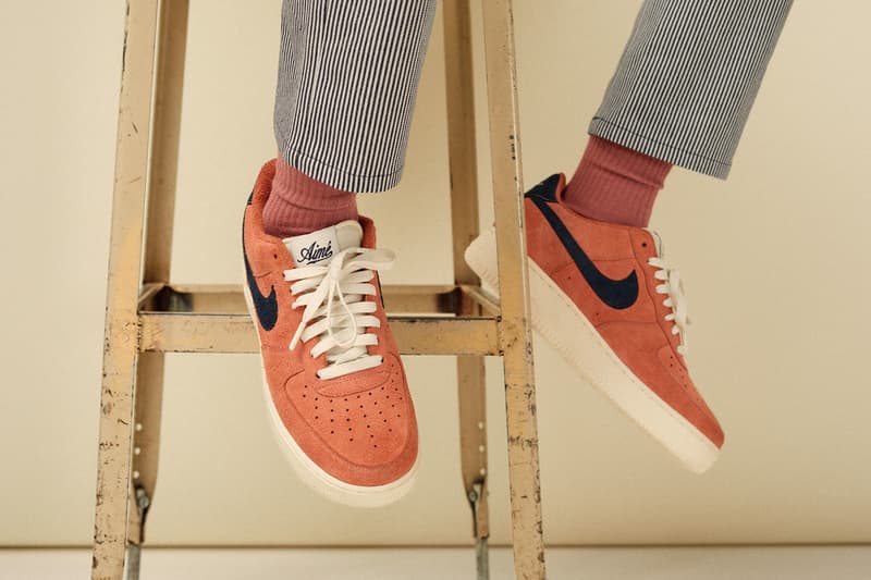 에임 레온 도르 2018 봄 여름 룩북 나이키 협업 에어 포스 1 로우 aime leon dore spring summer editorial nike air force 1 low