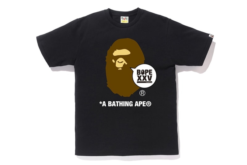 베이프 탄생 25주년 기념 캡슐 컬렉션 '베이프 XXV' 2018 bape abathingape 25th capsule collection apehead