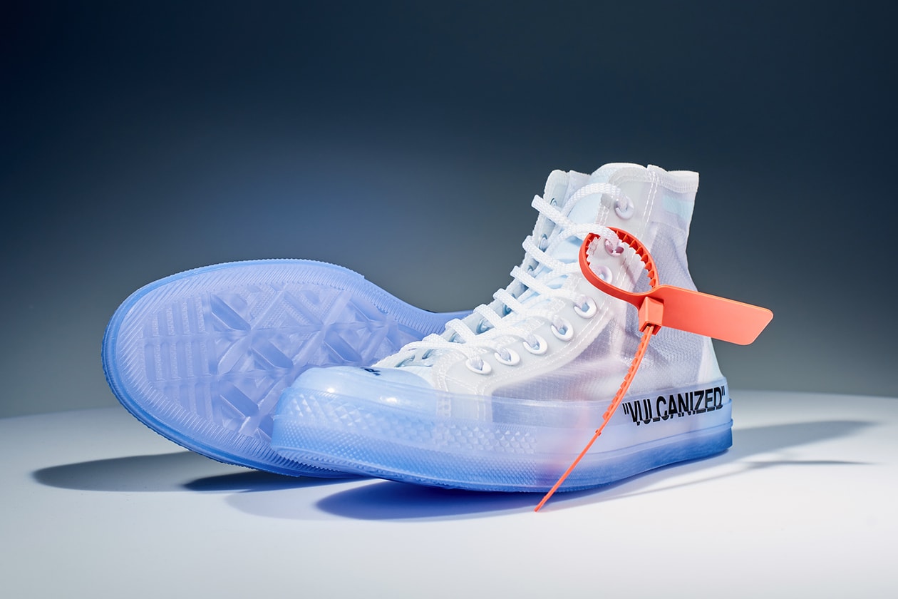 컨버스 x 버질 아블로 '더 텐' 척 70 디테일 영상 & 드로우 라이브 일정 converse-virgil-abloh-chuck-70-video