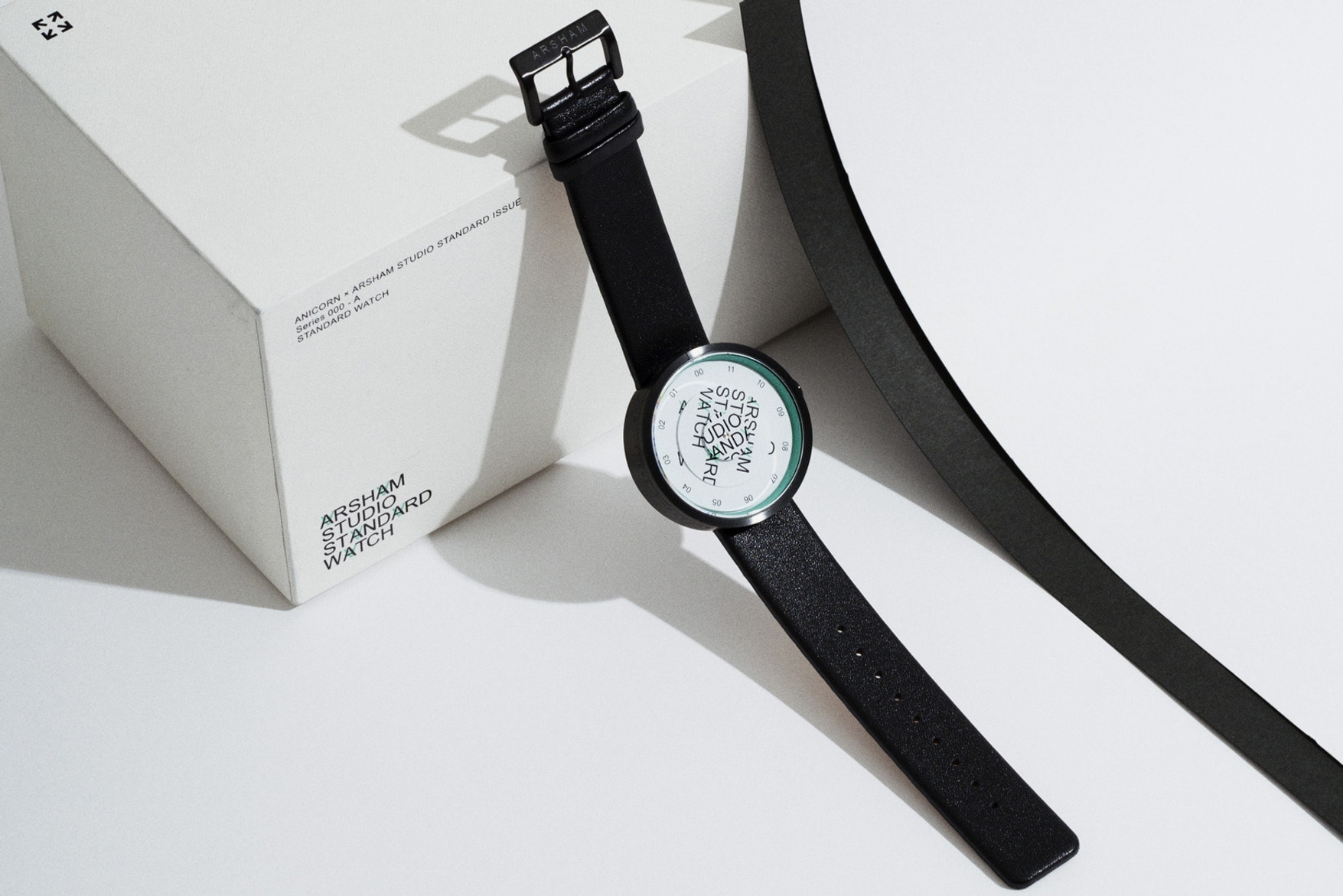 다니엘 아샴 x 애니콘 협업 시계 한정판 daniel arsham anicorn limited edition watch collaboration