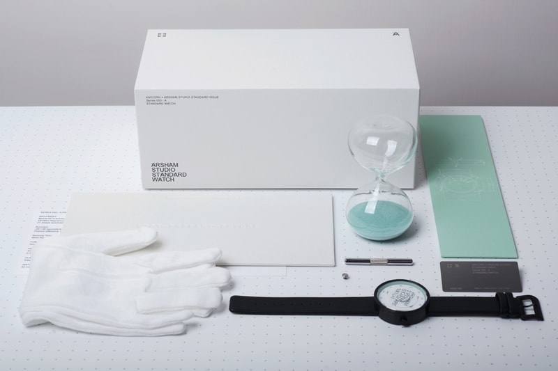 다니엘 아샴 x 애니콘 협업 시계 한정판 daniel arsham anicorn limited edition watch collaboration