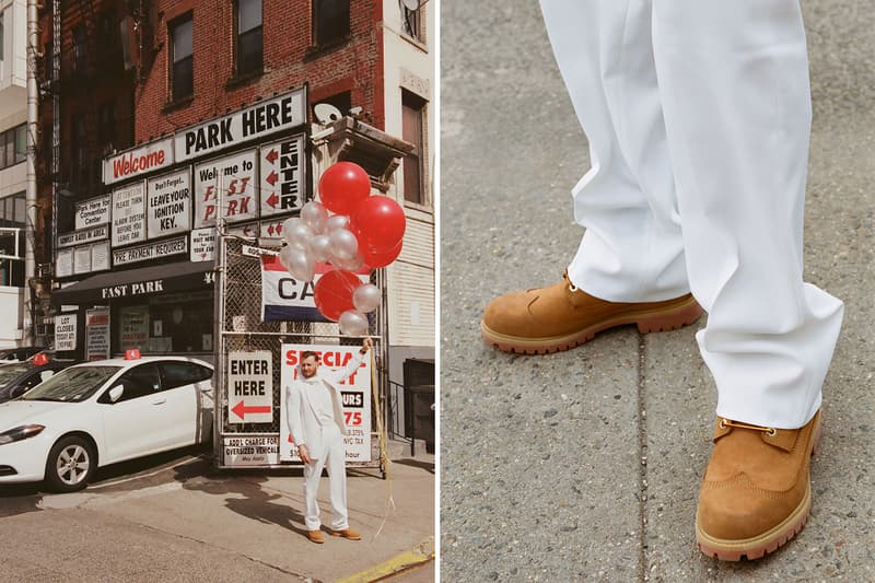 엔지니어드 가먼츠 x 팀버랜드 2018 봄, 여름 브로그 옥스포드 자세히 보기 engineered garments timberland spring summer classic brogue oxford