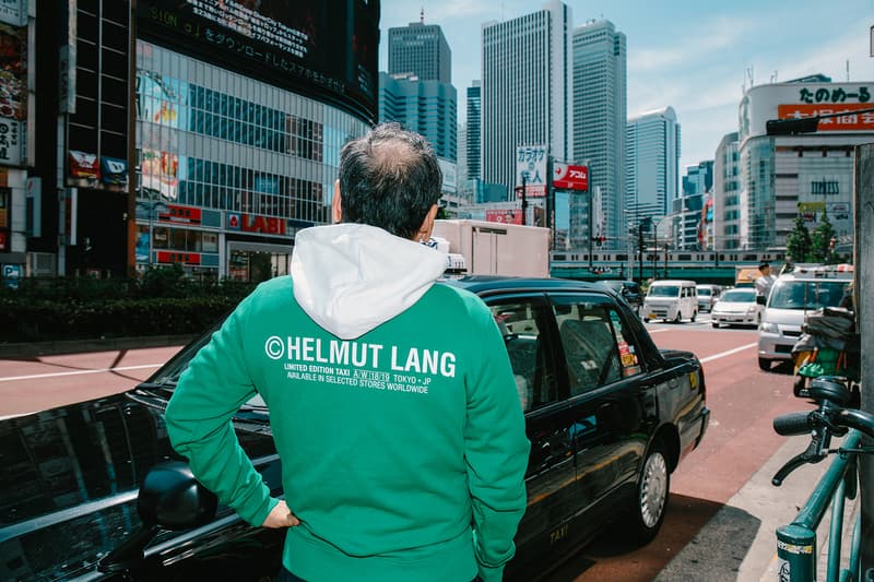 헬무트 랭 글로벌 택시 프로젝트 캡슐 컬렉션 홍콩 2018 helmut lang teases global taxi capsule collection