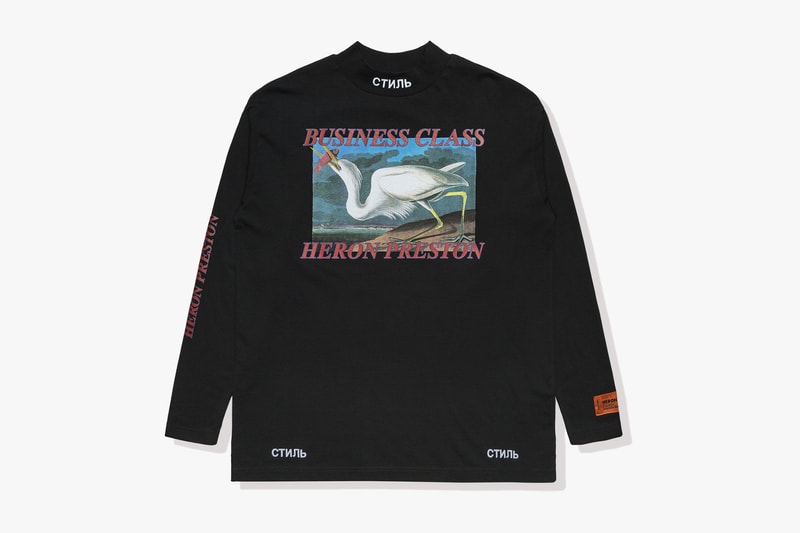 HBX 단독 헤론 프레스턴 '에어본' 캡슐 2018 heron preston airborne