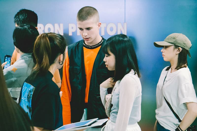 헤론 프레스턴 x HBX '에어본' 컬렉션 론칭 현장 heron preston airborne launch party 2018