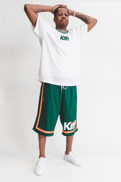 KITH x 미첼앤네스 스포츠 컬렉션 룩북 kith mitchell and ness collection lookbook