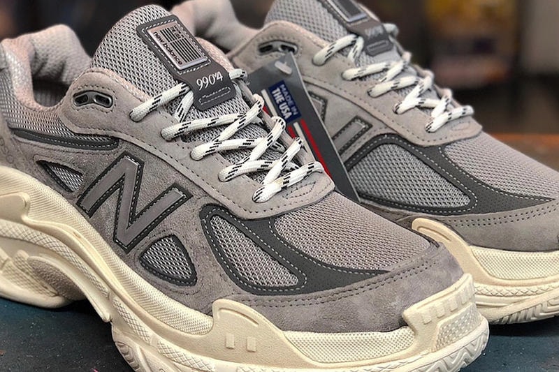 뉴발란스 990 + 발렌시아가 트리플 S '뉴발렌시아가' 커스텀 2018 newbalance balenciaga newbalenciaga triple s custom sneakers