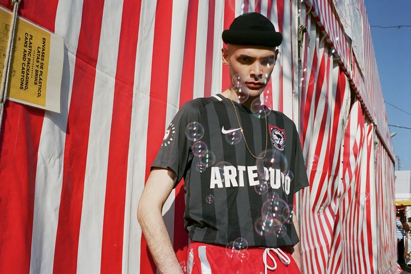 나이키 x 24 킬라테스 'ARTE PURO' 아르떼 퓨로 축구 저지 nike 24 kilates arte puro football jersey collaboration