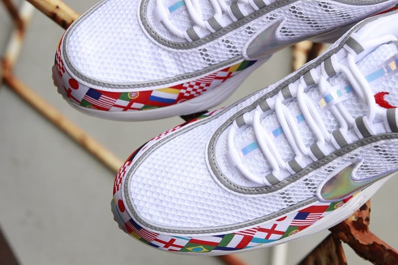 나이키 에어 줌 스피리돈 '만국기' 사진 유출 2018 nike air zoom spiridon national flags model leaks russia worldcup