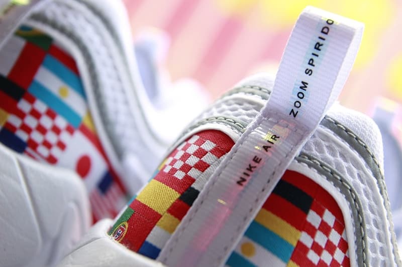 나이키 에어 줌 스피리돈 '만국기' 사진 유출 2018 nike air zoom spiridon national flags model leaks russia worldcup