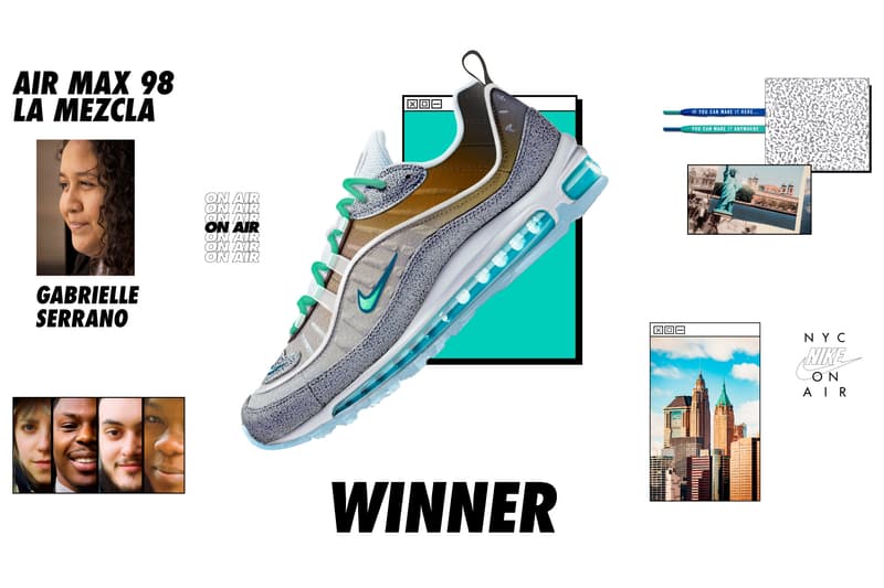 나이키 온 에어 스니커 디자인 우승작 6종 2018 nike on air sneaker design