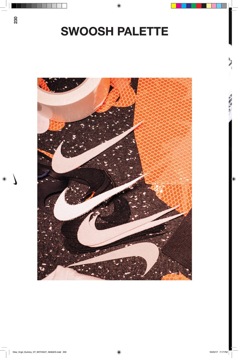 버질 아블로 x 나이키, '더 텐' 디자인 스토리 "텍스트 북" 공개 2018 nike virgil abloh the ten textbook design book pdf download