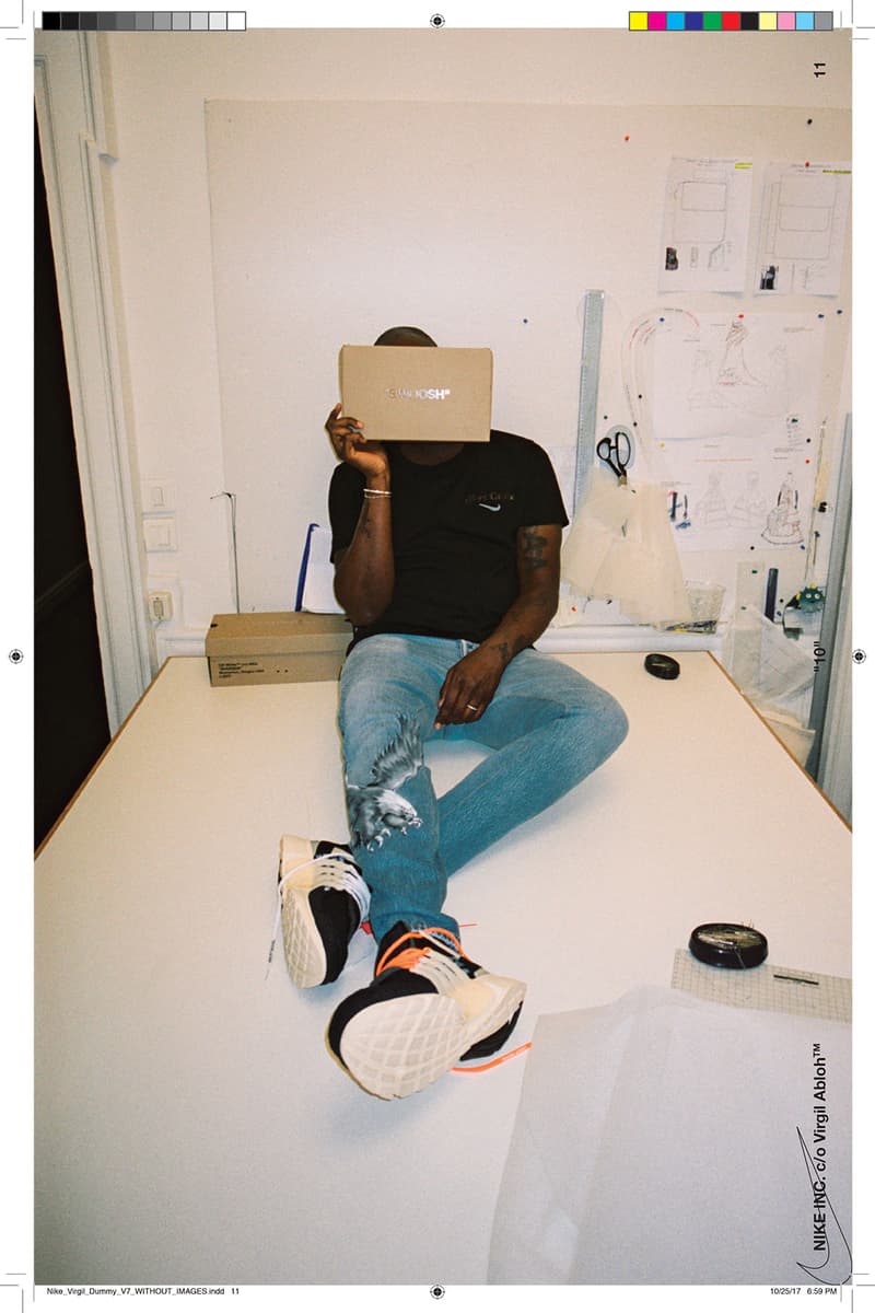 버질 아블로 x 나이키, '더 텐' 디자인 스토리 "텍스트 북" 공개 2018 nike virgil abloh the ten textbook design book pdf download