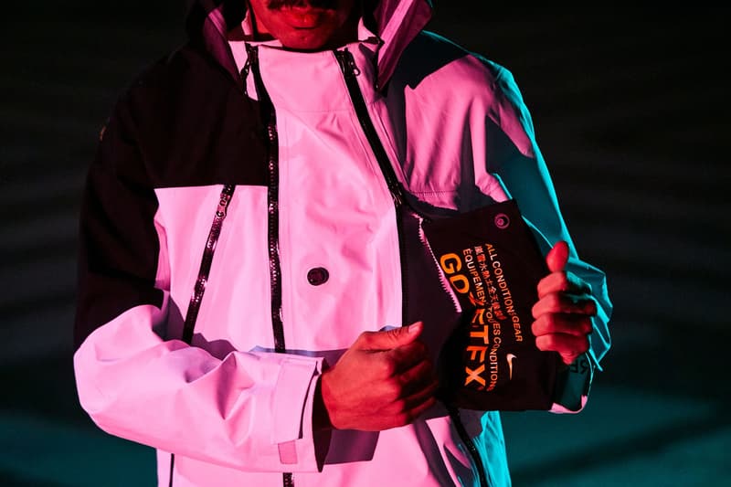 나이키랩 ACG 2018 봄, 여름 컬렉션 형광 고어텍스 nikelab acg elevates 2018 ss offering with neon gore tex apparel