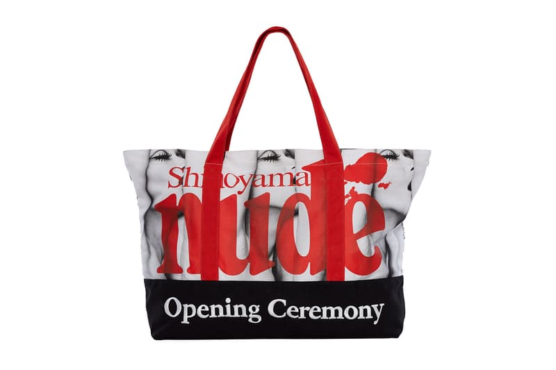 오프닝 세레모니 X 기신 시노야마의 <누드> 사진 협업 컬렉션 공개 2018 opening ceremony kishin shinoyama nude collaboration