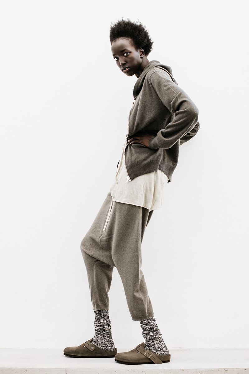 릭 오웬스 x 버켄스탁 박스 샌들 룩북 2018 rick owens birkenstock