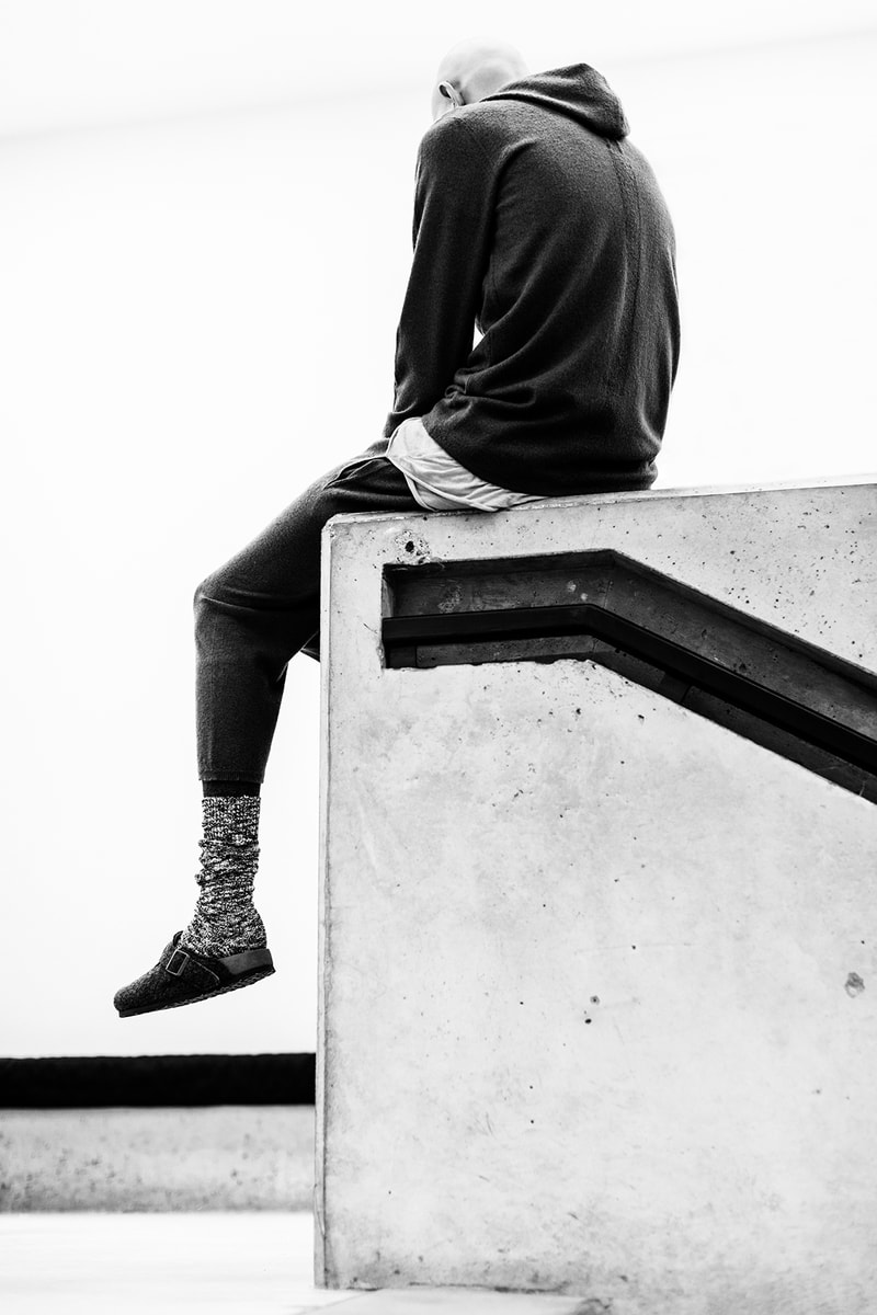 릭 오웬스 x 버켄스탁 박스 샌들 룩북 2018 rick owens birkenstock