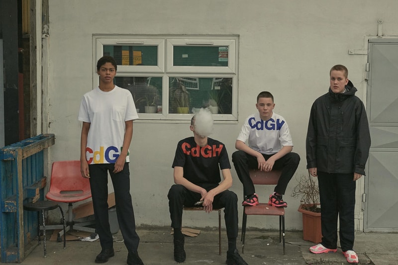 에센스의 꼼데가르송 옴므 2018 봄, 여름 런던 화보 ssense comme des garcons spring summer