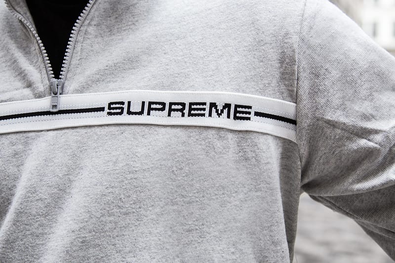 슈프림 런던 매장 앞, 박스 로고 마니아들의 스트릿 패션 & 핀볼 머신