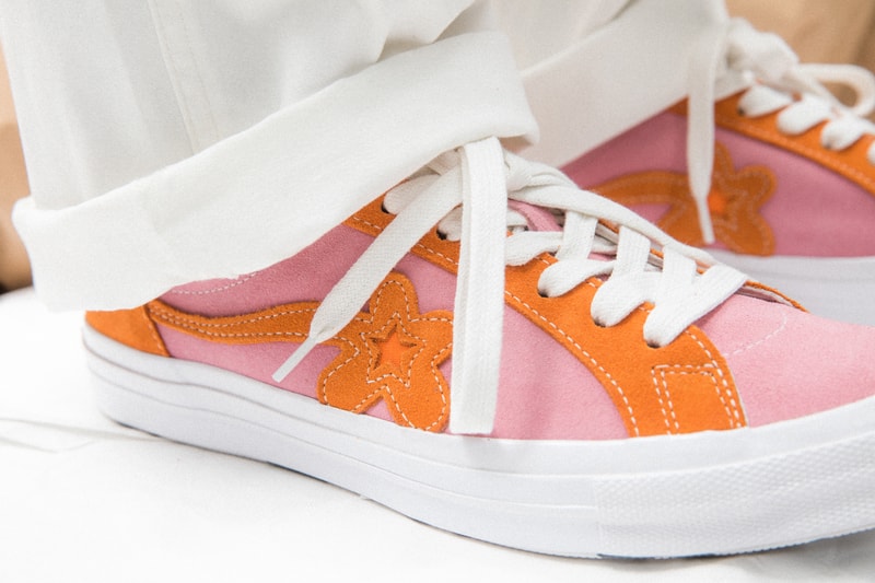 타일러 더 크리에이터 컨버스 골프 르 플레르 온라인 래플 판매처 2018 tyler the creator converse golf le fleur one star hbx raffle