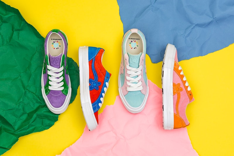 타일러 더 크리에이터 컨버스 골프 르 플레르 온라인 래플 판매처 2018 tyler the creator converse golf le fleur one star hbx raffle