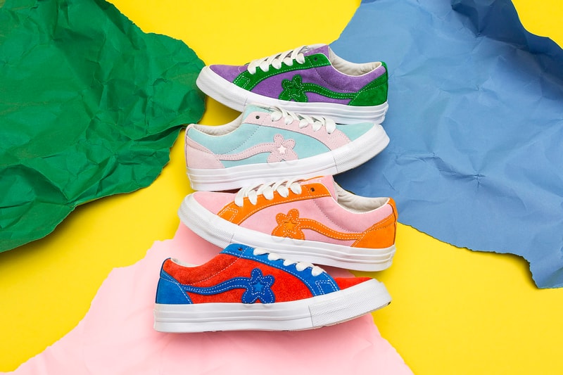 타일러 더 크리에이터 컨버스 골프 르 플레르 온라인 래플 판매처 2018 tyler the creator converse golf le fleur one star hbx raffle