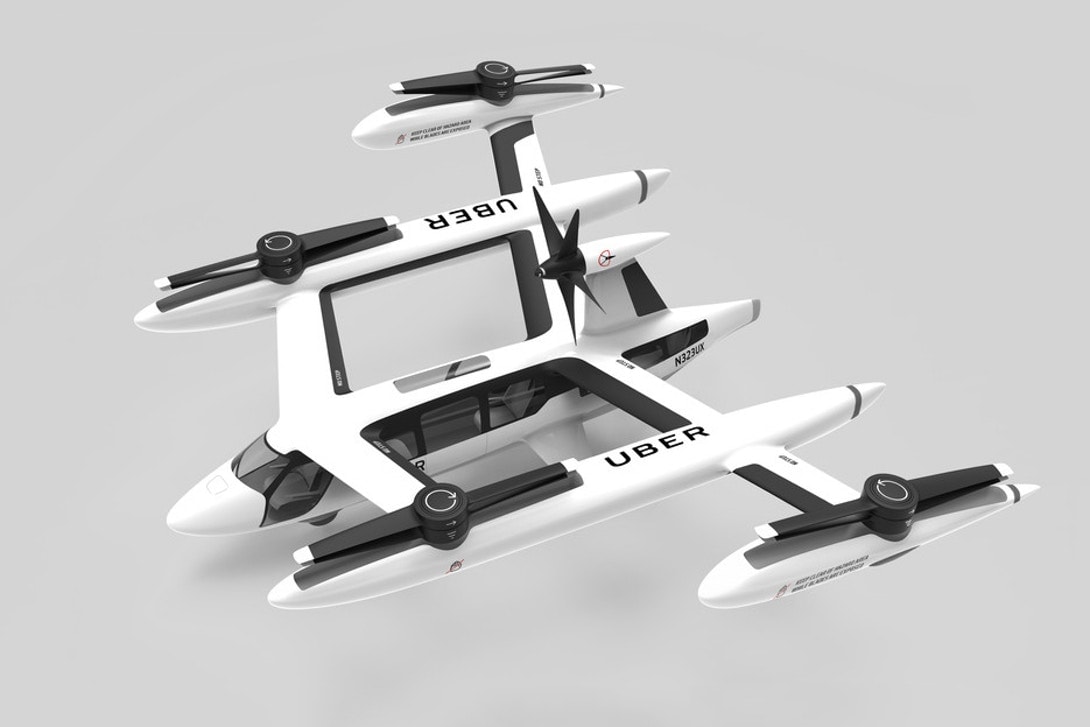 우버의 항공 택시 우버 에어 2023년 상용화 발표 2018 uber air flying taxi prototype