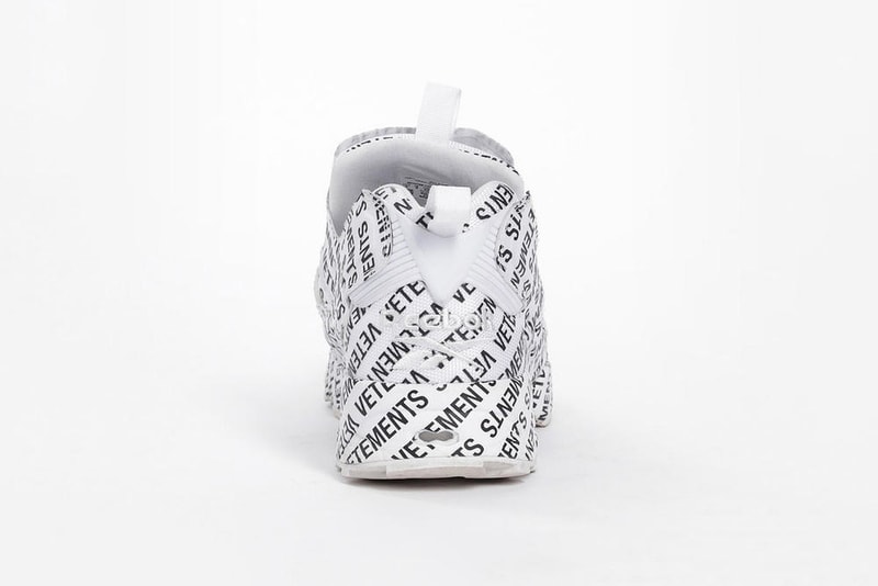 베트멍 x 리복 인스타 펌프 퓨리 '모노그램' 팩 2018 vetements reebok instapump furty monogram pack