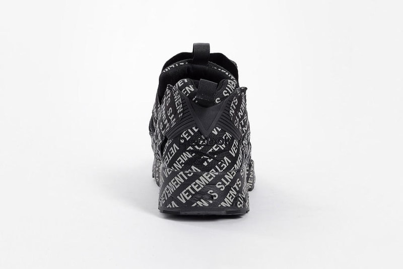 베트멍 x 리복 인스타 펌프 퓨리 '모노그램' 팩 2018 vetements reebok instapump furty monogram pack
