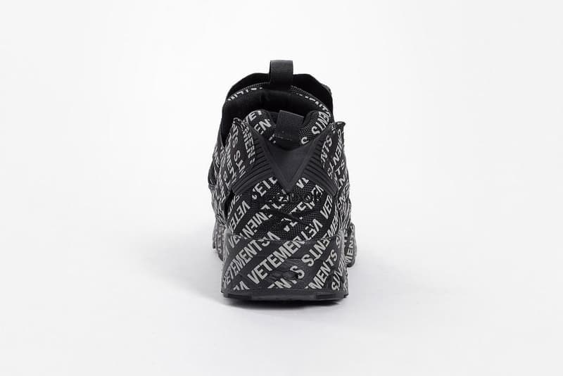 베트멍 x 리복 인스타 펌프 퓨리 '모노그램' 팩 2018 vetements reebok instapump furty monogram pack