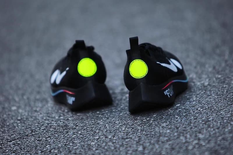 버질 아블로 x 나이키 줌 플라이 머큐리얼 플라이니트 새 색상 virgil abloh nike zoom fly mercurial flyknit black colorway 2018