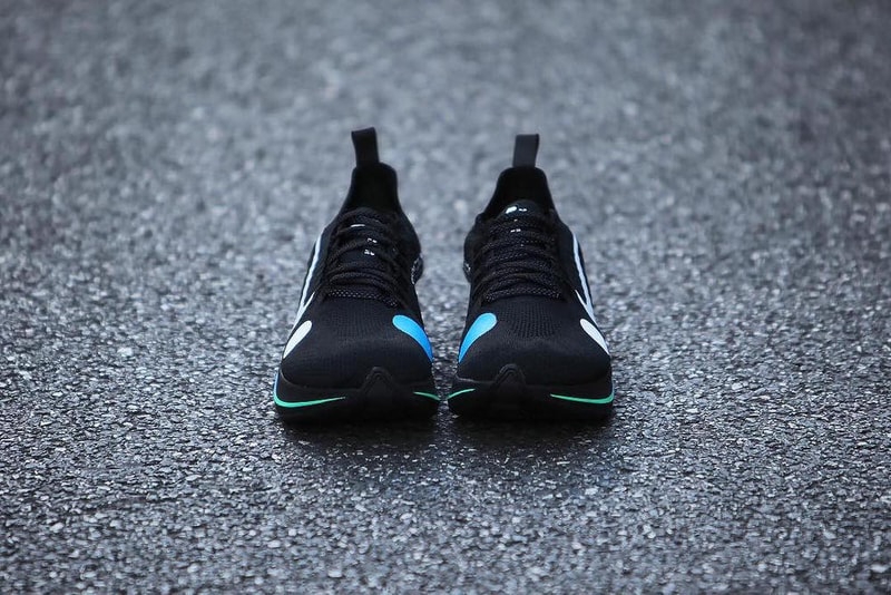 버질 아블로 x 나이키 줌 플라이 머큐리얼 플라이니트 새 색상 virgil abloh nike zoom fly mercurial flyknit black colorway 2018
