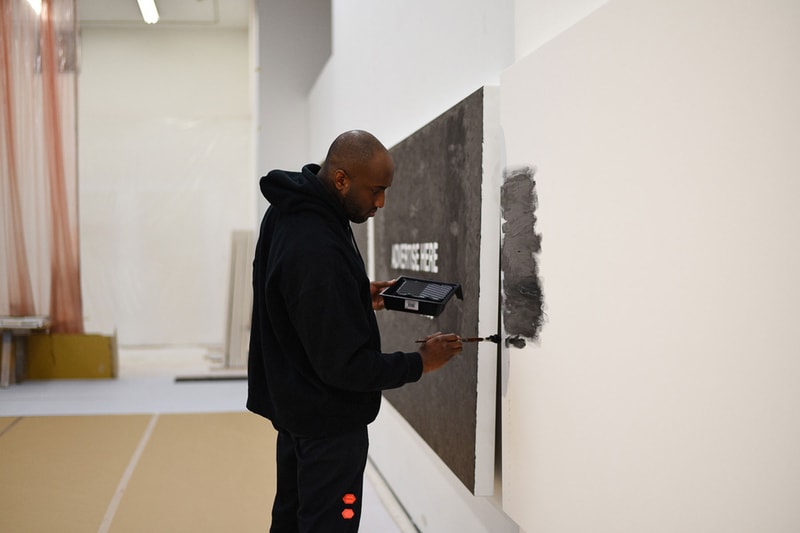 버질 아블로 첫 개인전 <페이퍼뷰> 영상 단독 공개 2018 virgil abloh pay per view video