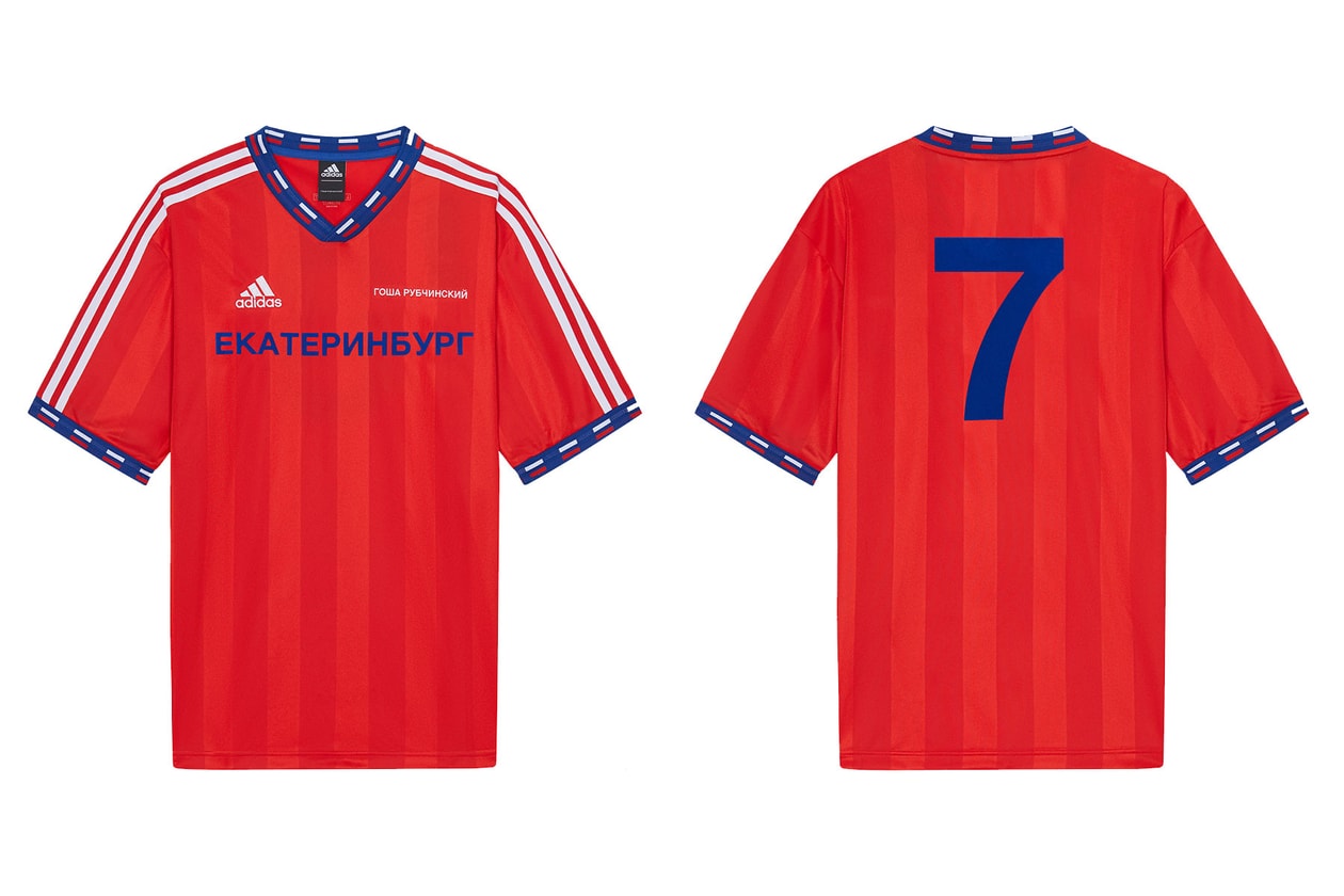 고샤 루브친스키 x 아디다스, 2018 러시아 월드컵 협업 컬렉션 출시 adidas gosha rubchinskiy collab russia worldcup km20