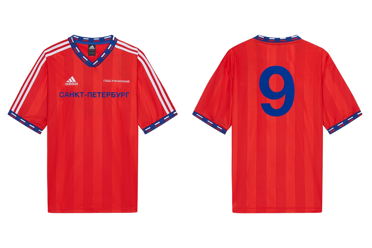 고샤 루브친스키 x 아디다스, 2018 러시아 월드컵 협업 컬렉션 출시 adidas gosha rubchinskiy collab russia worldcup km20