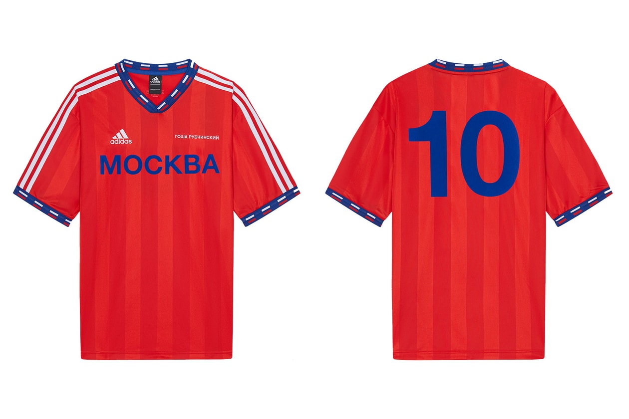 고샤 루브친스키 x 아디다스, 2018 러시아 월드컵 협업 컬렉션 출시 adidas gosha rubchinskiy collab russia worldcup km20