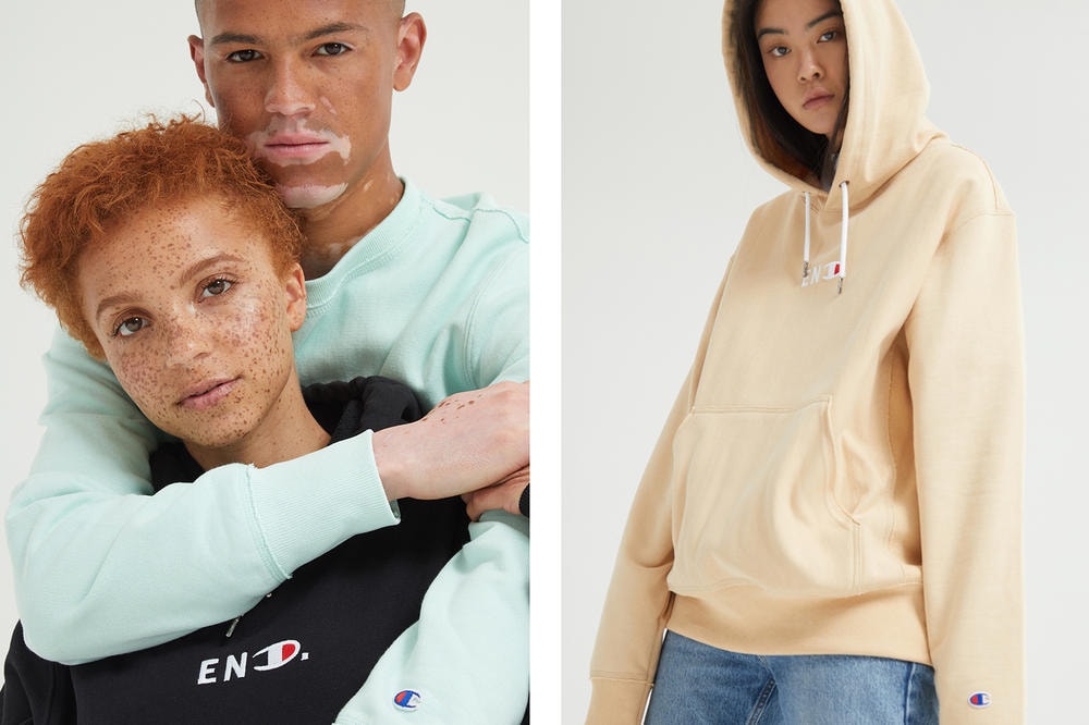 챔피온의 새 협업, 엔드 클로딩 & 카스비아 2018 champion new collaboration end-clothing 'undivided', casbia capsule collection