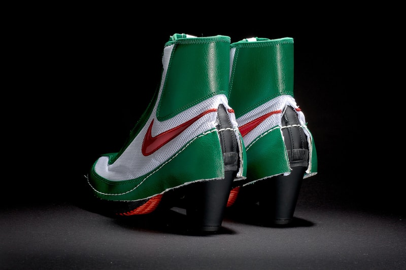 꼼데가르송 x 나이키 마초마이 힐 스니커 comme des garcons nike machomai sneaker boots heel 2018