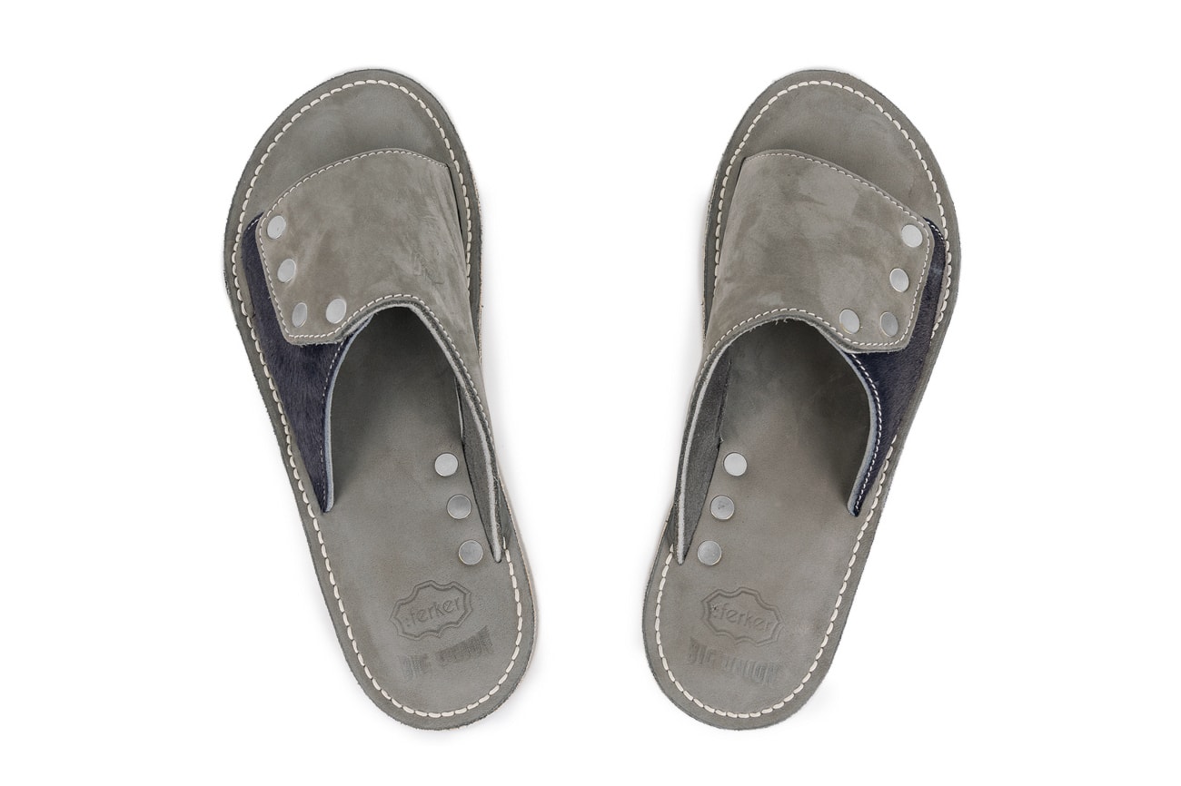 빅 유니온 x 슈마스터 컴퍼니 페르커 협업 샌들 2018 big union shoemaster company ferker leather sandal