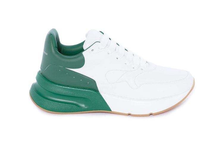 간결하고 부드러운 청키 스니커, 알렉산더 맥퀸 ‘오버사이즈 러너’