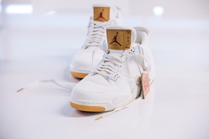 리바이스 조던 데님 재킷 에어조던 4 블랙 화이트 발매 정보 2018 levis jordan denim jacket air jordan 4 black white