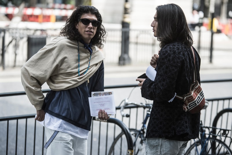 2019 봄, 여름 런던 남성 패션위크 거리 패션 & 베스트 컬렉션 spring summer london fashion week mens street style